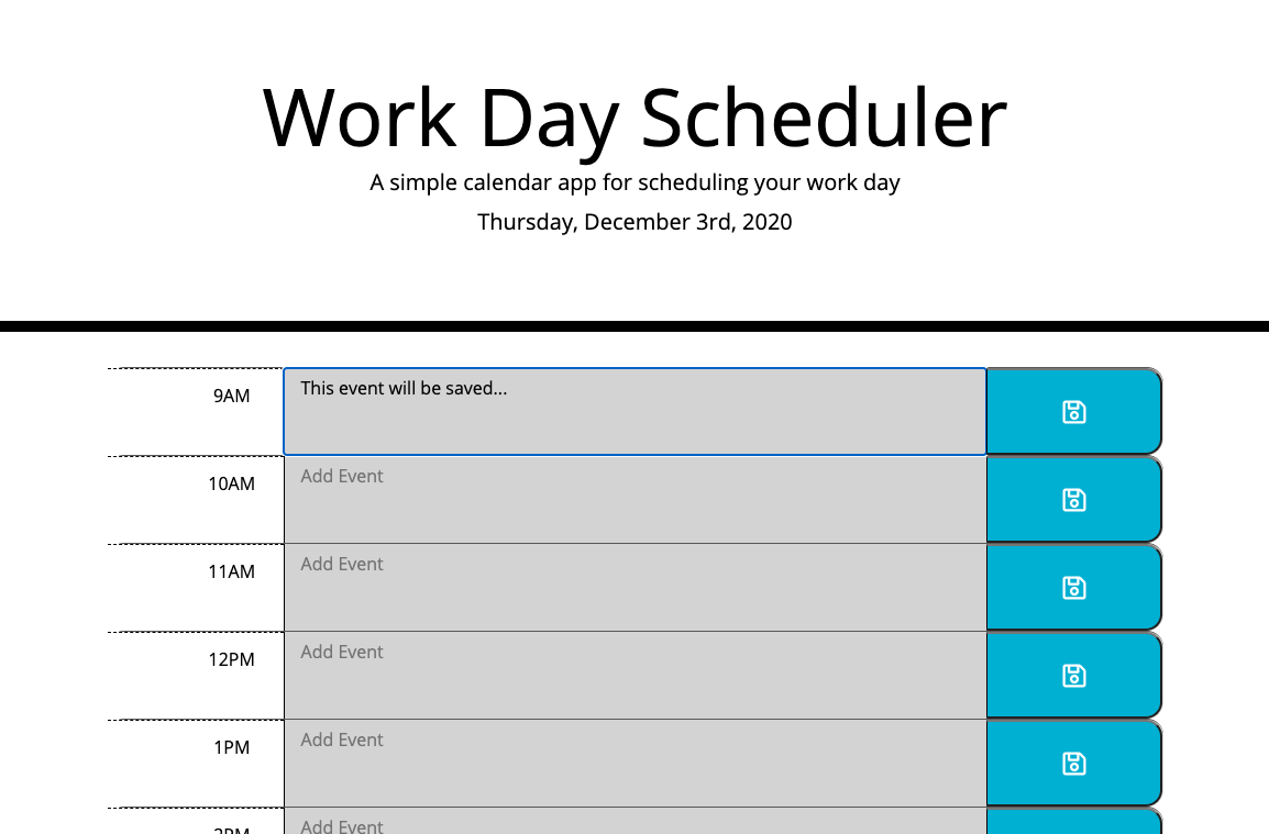 github-WorkdayPlanner